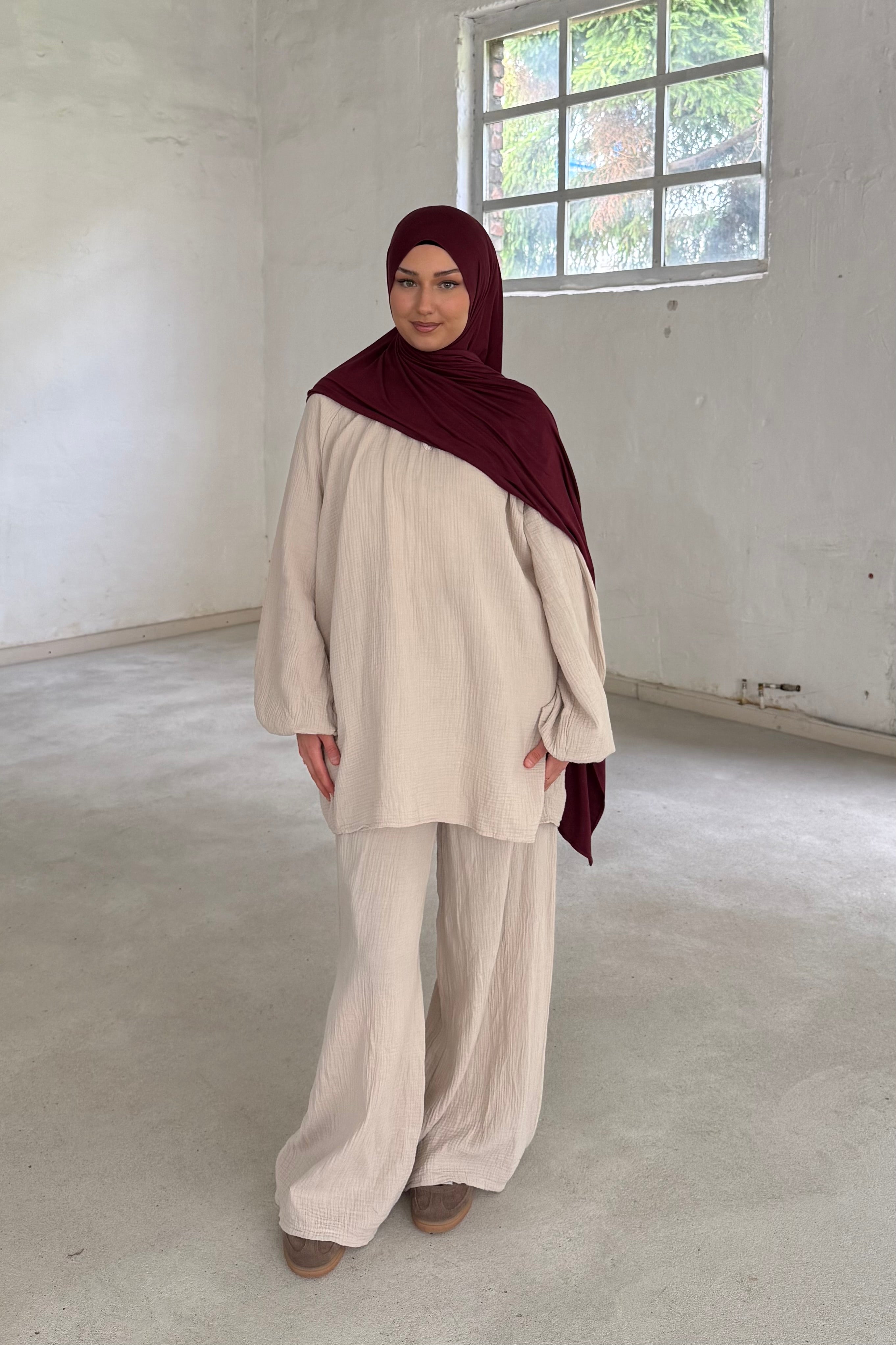 Nisa Musselin 2-Teiler