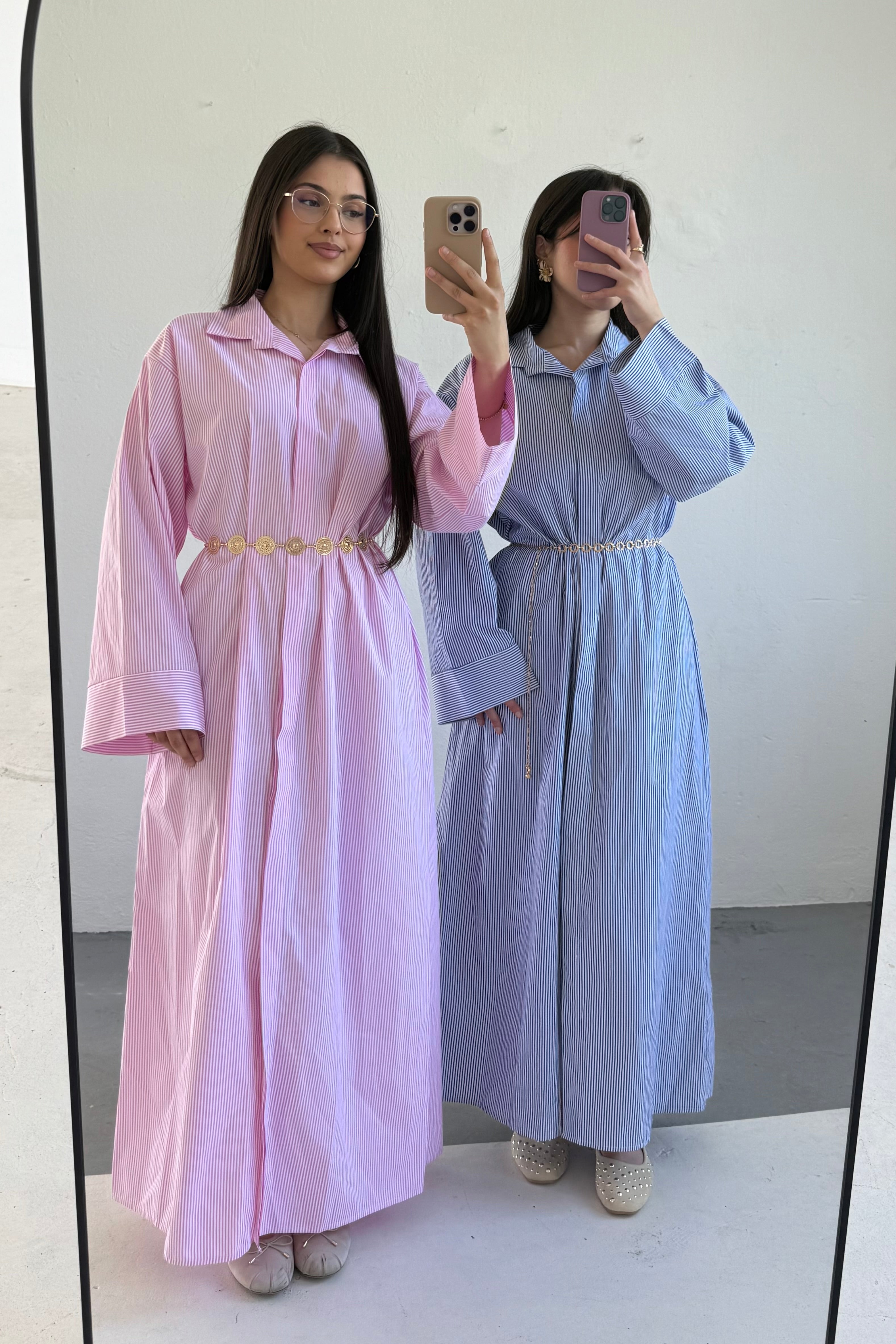 Hemd Kleid