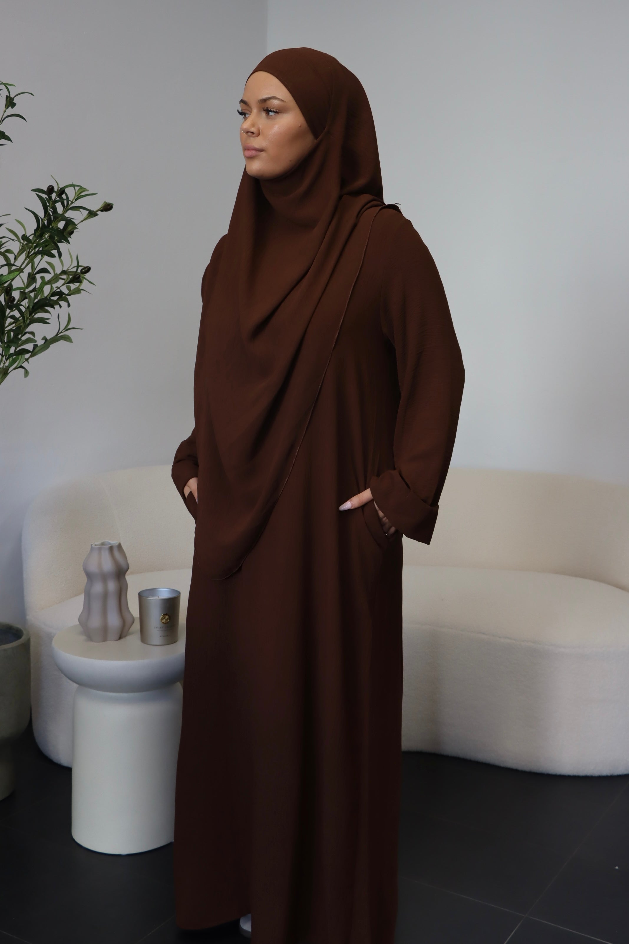 Nour Abaya Set mit Khimar