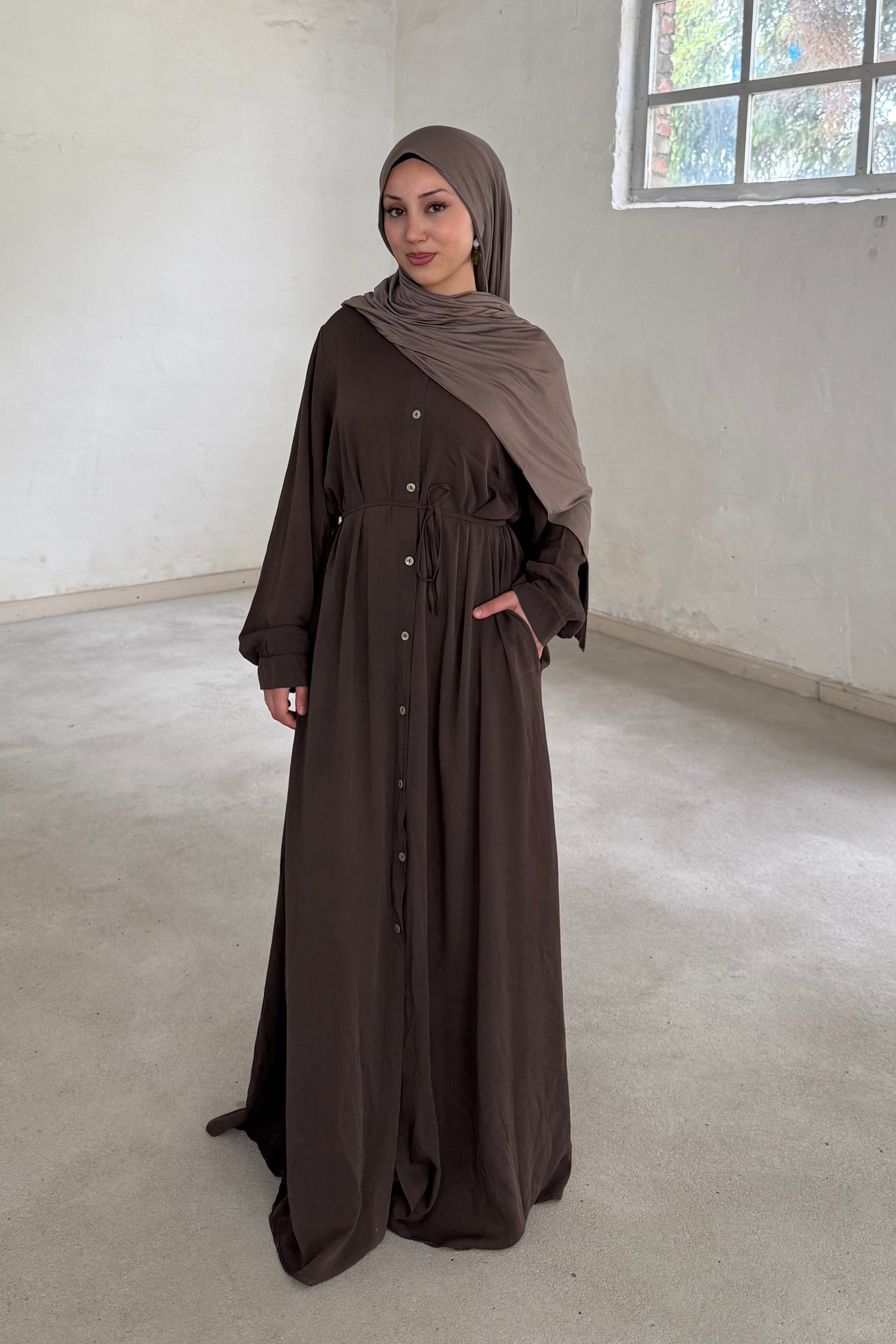 Lyocell Hemd Kleid