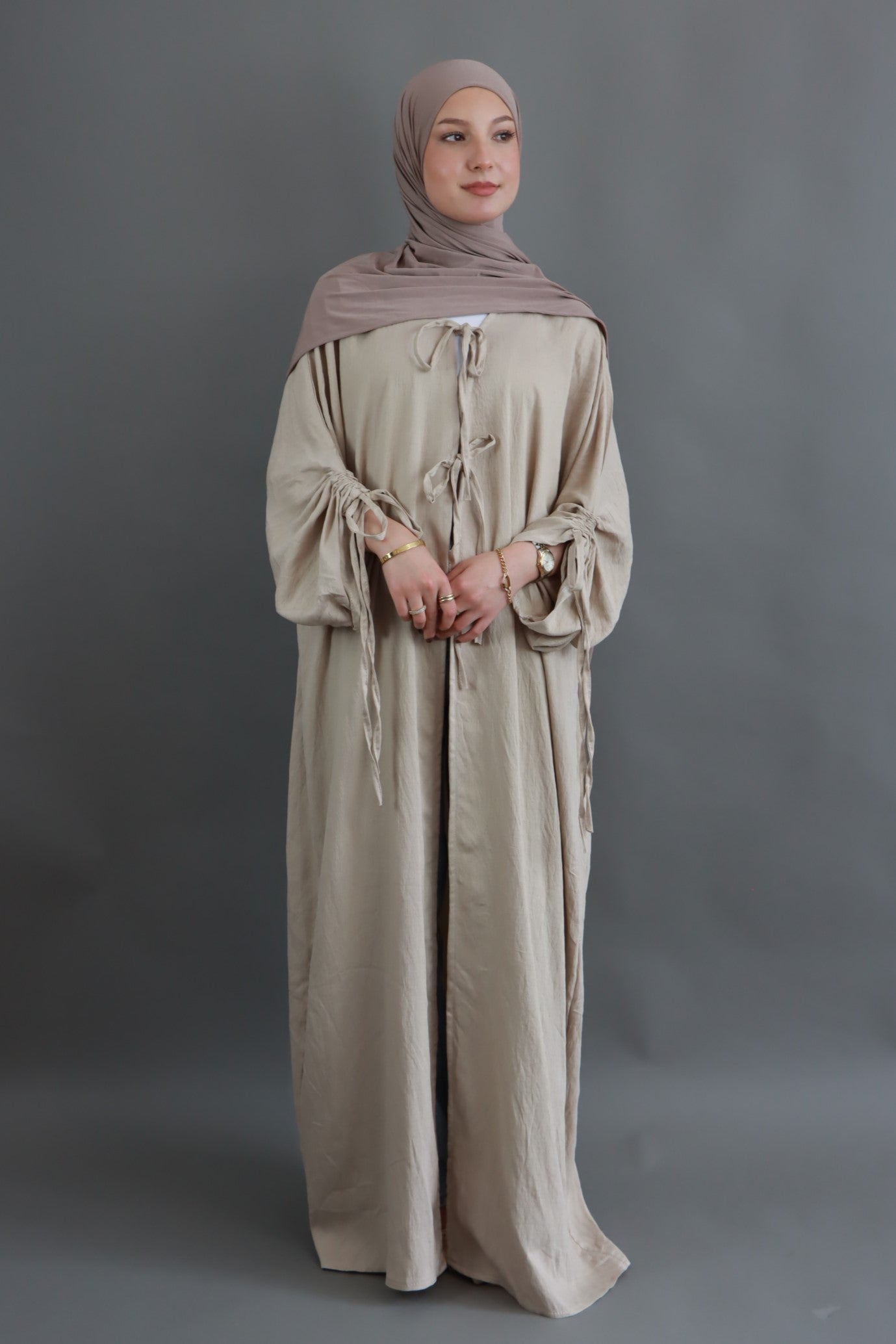 "Nadia" Kimono in Sand