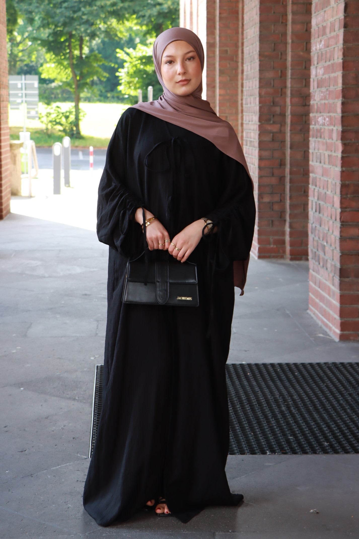 "Nadia" Kimono in Schwarz
