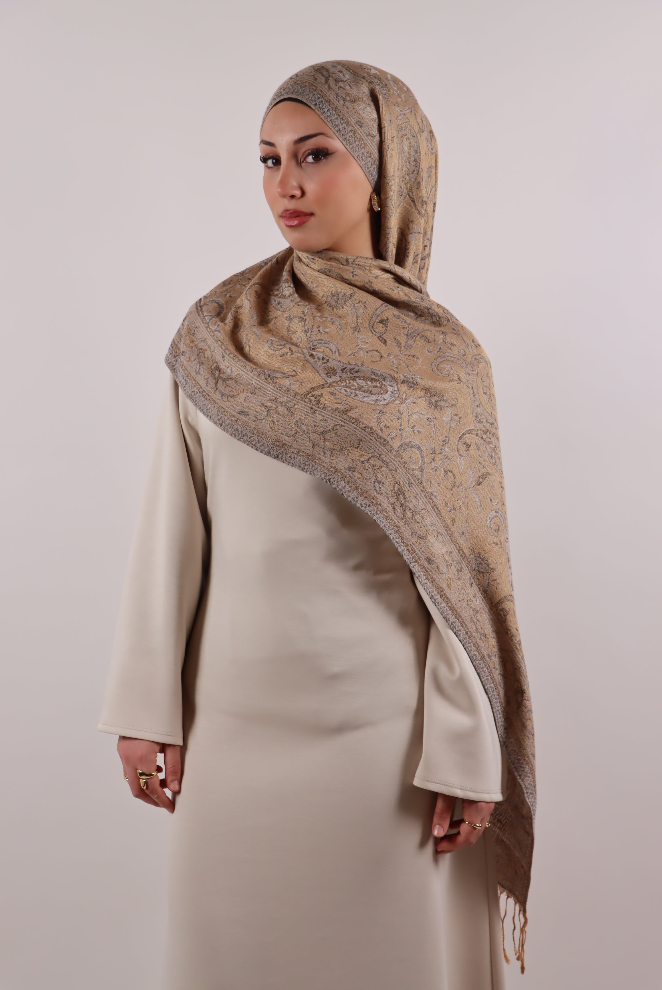Lale Kleid in Beige