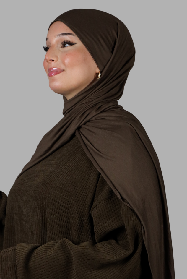 PREMIUM JERSEY MOCCA BRAUN